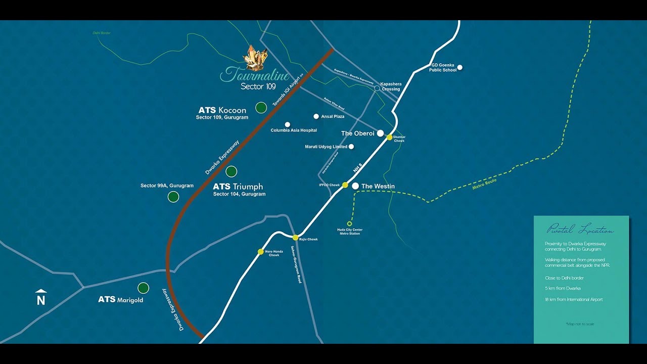 Tourmaline-location-map