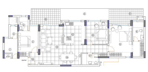 3BHK + STORE - 2177 & 2165 Sq.Ft.