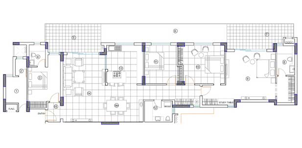 4BHK - 2836 Sq.Ft.