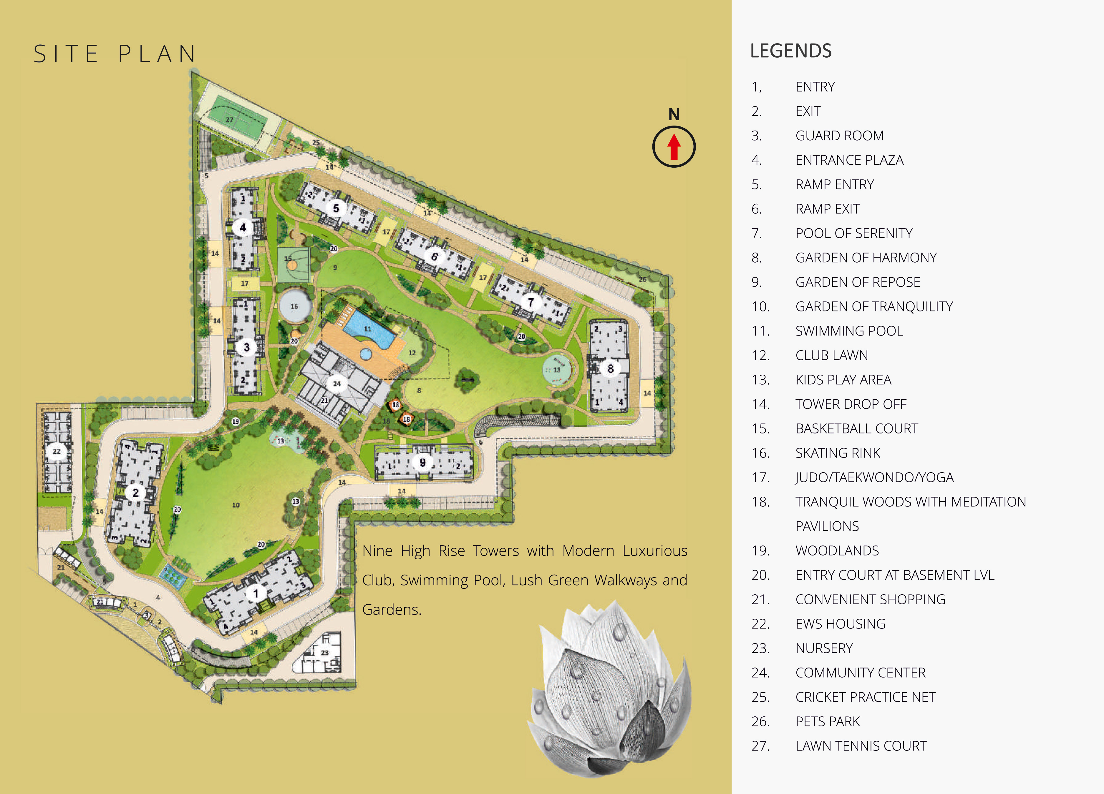 M3M Woodshire Master Plan