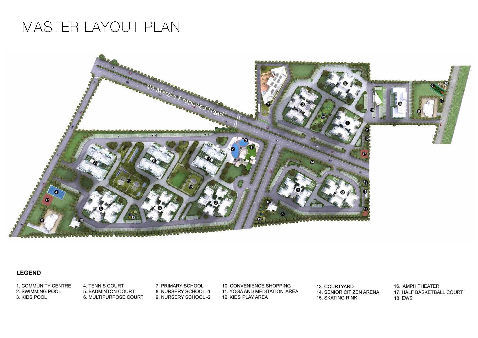 Godrej-summit-Master-Plan