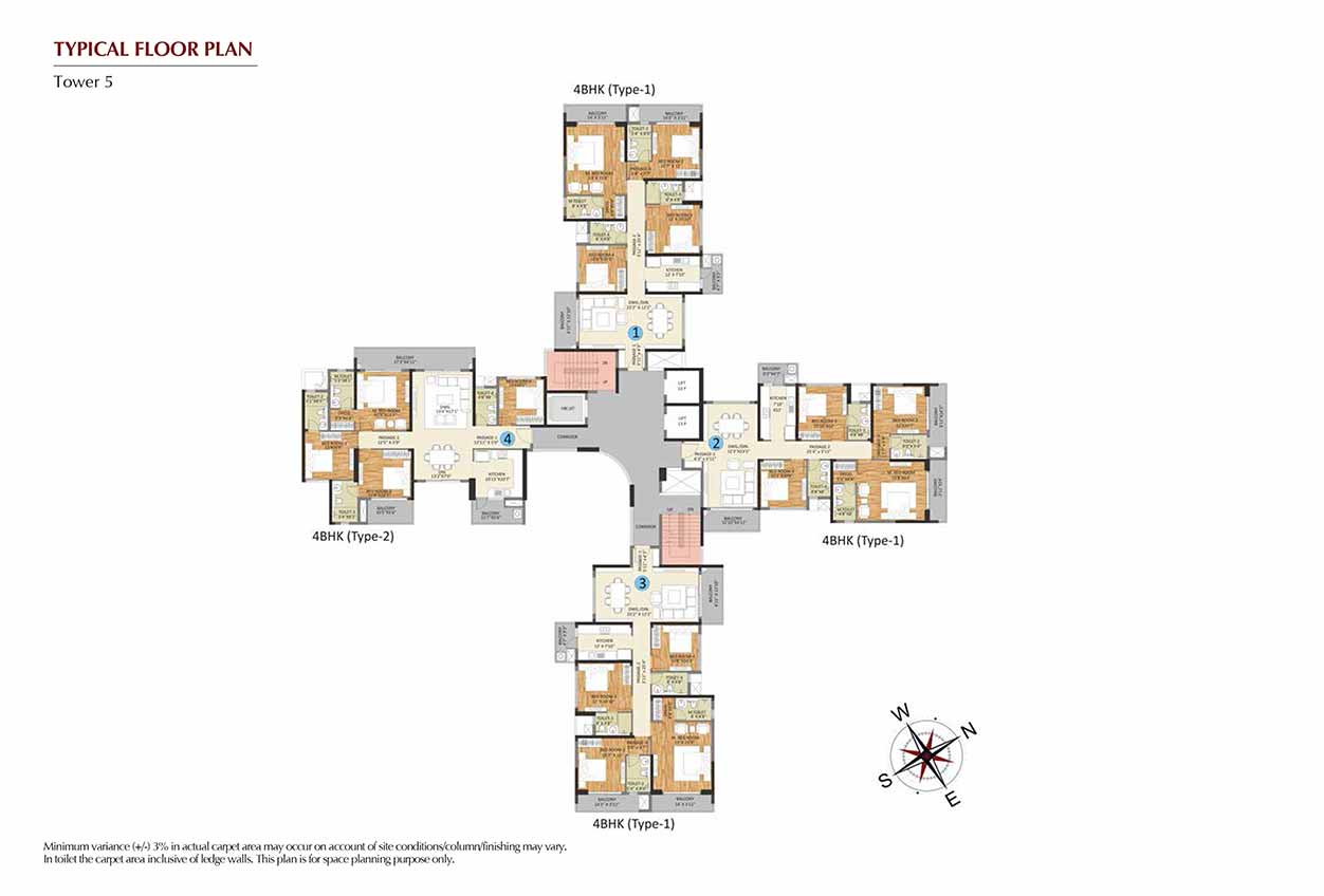 Typical Floor Flan Tower-5