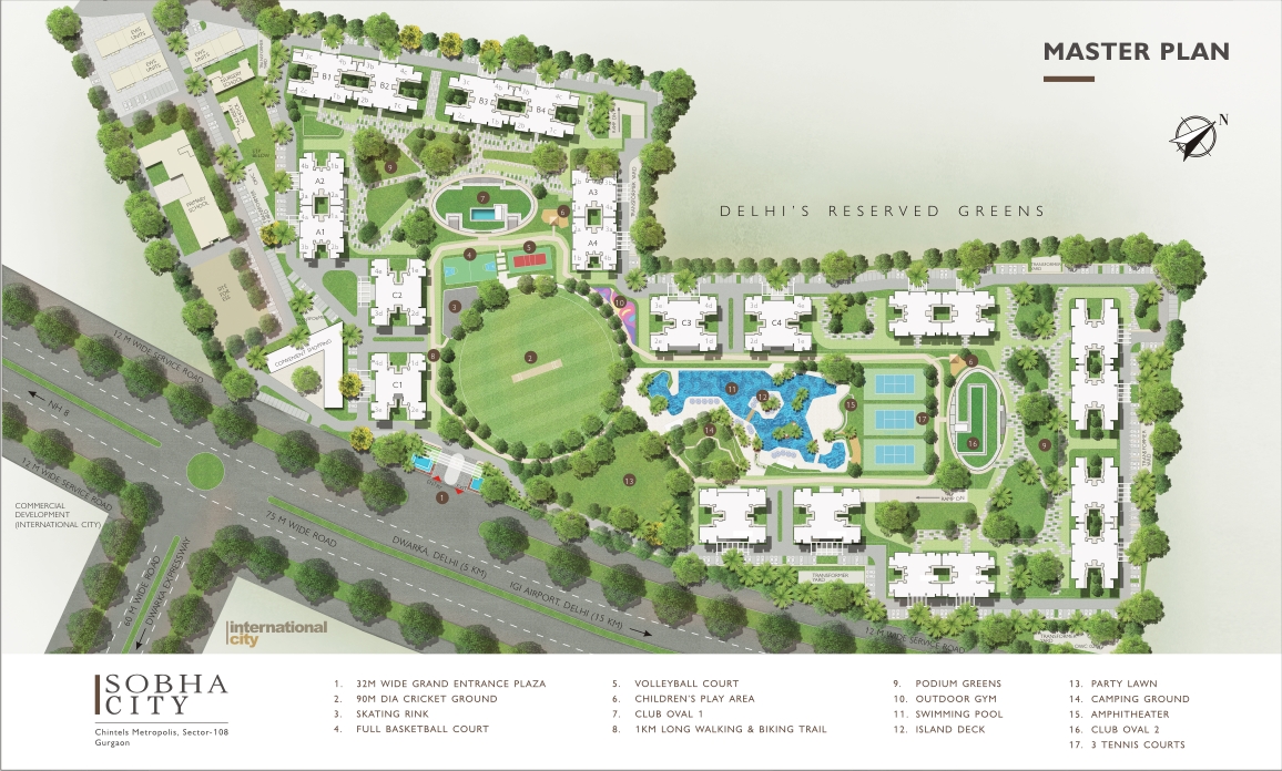 Sobha-city-Master-Plan